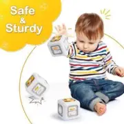 Cube Toys Sensory Busy Boards Baby Practice Toys Learning Skill C6J4