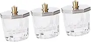 WEKADRIN 3pcs Nail Art Octagonal Cup Nail Builder Gel Kit Liquid Cup for Nails Rhinestone Bowl Nail Monomer Dish Monomer Cup Nail Art Cup Manicure Powder Dish Nail Tray Gel Nail Lamp Glass
