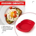 ~ Egg Poacher Silicone Omelette Maker Microwave Oven Egg Cooker for Egg Mcmuffin