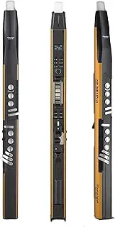 GREATEN AP 300 Pro Electronic Wind Instrument Synthesizer, 108 Tones, Bluetooth, Built-in Speaker, Rechargeable Electric Saxophone, Multiple Colors (Golden)