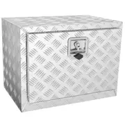 Heavy-Duty Aluminum Underbody Truck Tool Box - 24"x17"x18" Secure Storage