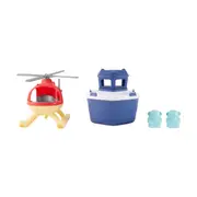 Bath Time Boat and Helicopter