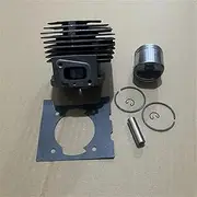 [Rynplex] Cylinder KIT 61450048, for Emak, for EFCO, DSH4000T DSH4000 OLEO-MAC BCH400 BCH400T BCH400BP Piston Complete Rings PIN Clips 61450442 Needle Bearing Thrust Washer Kit