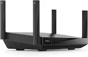 Linksys Hydra Pro 6E Tri‑Band WiFi 6E Mesh Router - Wireless Gaming 8-Stream Router, 6 GHz Band for 8K Streaming, Up to 6.6 Gbps Speed, 2700 sq. ft Coverage, 55+ Devices, Works with Velop Mesh System