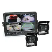 Elinz 7" DVR Monitor 4CH Realtime with 2 Camera Package