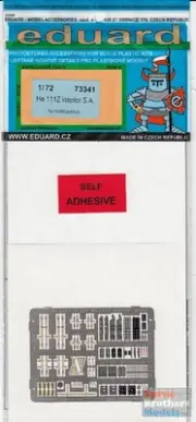 EDU73341 1:72 Eduard Color PE - He 111Z Zwilling Interior Detail Set (HAS kit)