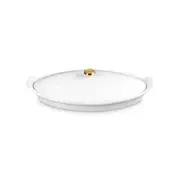 Le Creuset Stoneware Heritage Fish Baker White 1.6L