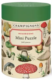 Cavallini - Mushrooms Mini Puzzle 240pc