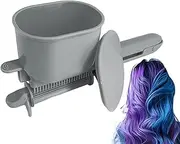 Hair Dye Roller Comb - Automatic Roller Hair Dye Applicator Comb | Tint Dyeing Brush Stylist Coloring Tool with Easy Application for Professionals Beginners