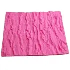 Tree Bark Texture Silicone Mold Cake Fondant for Mat Decorating Suppl