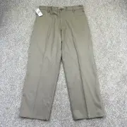 NEW Dockers The Best Pressed 34x29 Mens Signature Khaki Flat Front Pants Beige