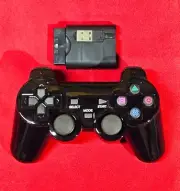 Blue Lake PS2 Performance Wireless Controller With Receiver, Black - NEW