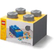 LEGO Storage Products: 40051754 4-Stud Brick Drawer Dark Stone Grey NEW