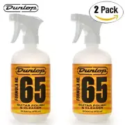 2-PACK Dunlop 6516 Formula 65 Guitar Polish and Cleaner 16oz