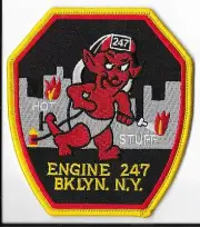 New York Fire Department (FDNY) Engine 247 Brooklyn Patch V1