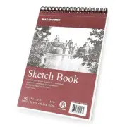 Bachmore Sketchpad 9X12 Inch (68lb/100g), 100 Sheets of TOP Spiral Bound Sket...