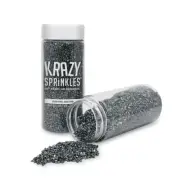 Silver Pearl Sugar Sand | Krazy Sprinkles by Bakell®