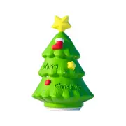 Christmas Tree Style Night Light Holiday Decorations Cute Silicone Lamp Lovely Pat Light Gift for Kids Warm Soft Bedside