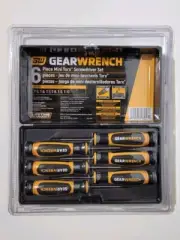 NEW! GEARWRENCH 6pc Mini Torx Screwdriver Set with case T-5 thru T-10, #80056H