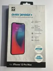 iFrogz Glass Shield Tempered Glass 5G Screen Protector fits iPhone 12 Pro Max