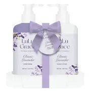 Lulu Grace Lavender Hand Care Gift Set 2 x 300ml with Caddy Private Collection