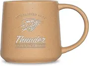 Rico Industries NBA Basketball Oklahoma City Thunder Sand 16oz Ceramic Taper Mug