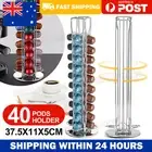 40 Coffee Capsules Pod Holder Drawer Rack Storage Organizer Stand for Nespresso