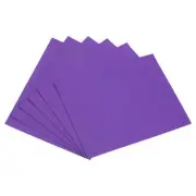Purple EVA Foam Sheets 11 x 8 inch 1.7mm Thickness for Crafts DIY Projects 6 Pcs