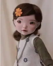 1/4 BJD Doll SD Byol Tan Color A -Free Face Make UP+Free Eyes