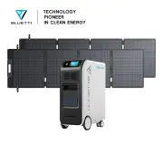 BLUETTI EP500Pro Solar Power Station | 3,000W 5,120Wh, EP500PRO + 2*SP200L | 3000W, 5120Wh , 400W Solar Kit