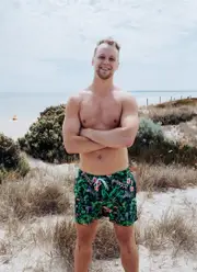 Mens Board Short Swimmers Bathers Jungle Animals
