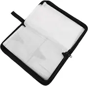 Alipis Portable Zipper DVD Storage Case Capacity CD Holder Bag for Discs Non Woven Disc Storage Pouch with for Travel and Home Use