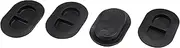 X AUTOHAUX Floor Plugs for Jeep Wrangler JK JL 2014-2023 Car Floor Pan Drain Plug Rubber Oval Drain Plugs Car Floor Hole Cover for Jeep Gladiator 2020-2023 68194821AA 4 Pcs