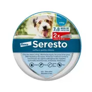 Seresto Anti-parasite collar for small dogs x2