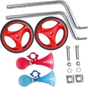 Gogogmee 12-20 ' Boys and Girls Bike Training Wheels Flashing Auxiliary Wheel Mute Cycling Bracket Sturdy Accessories Random Color