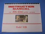 JCPenney-Nelco 6120 Sewing Machine Manual - Printed