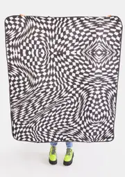 [Dolls Home] Warped Realm Checkered Picnic Blanket