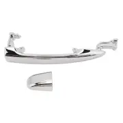 Rear Sliding Door Outer Handle Chrome Left Right FIt for Alphard 2003-2008 6923058010 Chrome silver