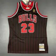 100% Authentic Michael Jordan Mitchell & Ness 96 97 Bulls Jersey Size 48 XL Mens