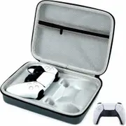 PS5 / PS4 Controller Case, Dual Gaming Controller Protective Hard Shell, PS5 Two Controllers Travel Carrying Bag with Room for Cable Cord and Accessories