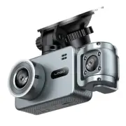 2in 1080P Dash Cam Three Lens WiFi Car DVR Camera Night Vision Motion Detection