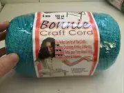 Pepperell Braiding - Turquoise - Bonnie Craft Cord 6mm X 100yd Macramé