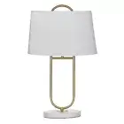 Amalfi Bennesse Table Lamp Marble Base Modern Nightstand Bedside Lamp