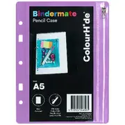 ColourHide Bindermate A5 Pencil Case Purple