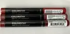 Revlon Colorstay Matte Lite Crayon 009 - 010 - 004 Lot of 3 Colors 0.049 oz 1.4g