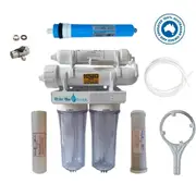 Fish Tank Reverse Osmosis Water Filters - RO DI Filter PRO-4-D 100GPD + DIVERT
