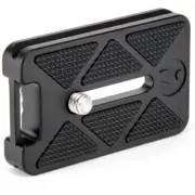 3 Legged Thing QR7-EQ Quick Release Plate (Matte Black)