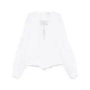 [Forte Forte] Forte Forte Bead-detail Shirt III NUMERIC WHITE