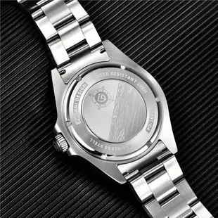 伯佳尼Pagani Design男士夜光藍寶石機械手表GMT復古商務PD1693