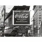 Coca-Cola Landscape Atlanta Glass Board